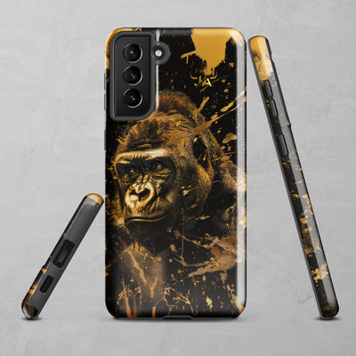J.A Faith Gold Gorilla Tough case for Samsung®