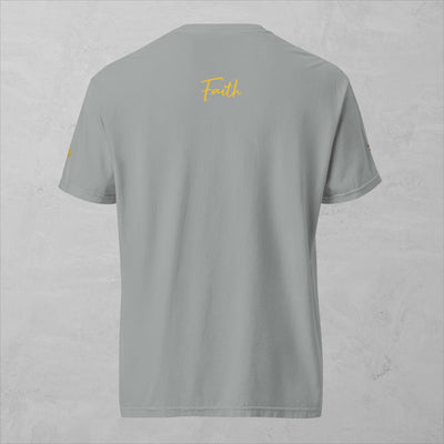 J.A Yellow Faith- Men's heavyweight t-shirt