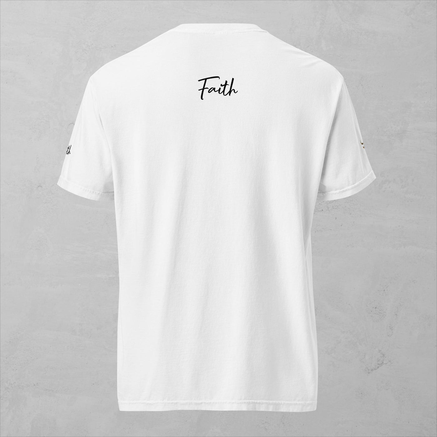 J.A Black Faith heavyweight t-shirt