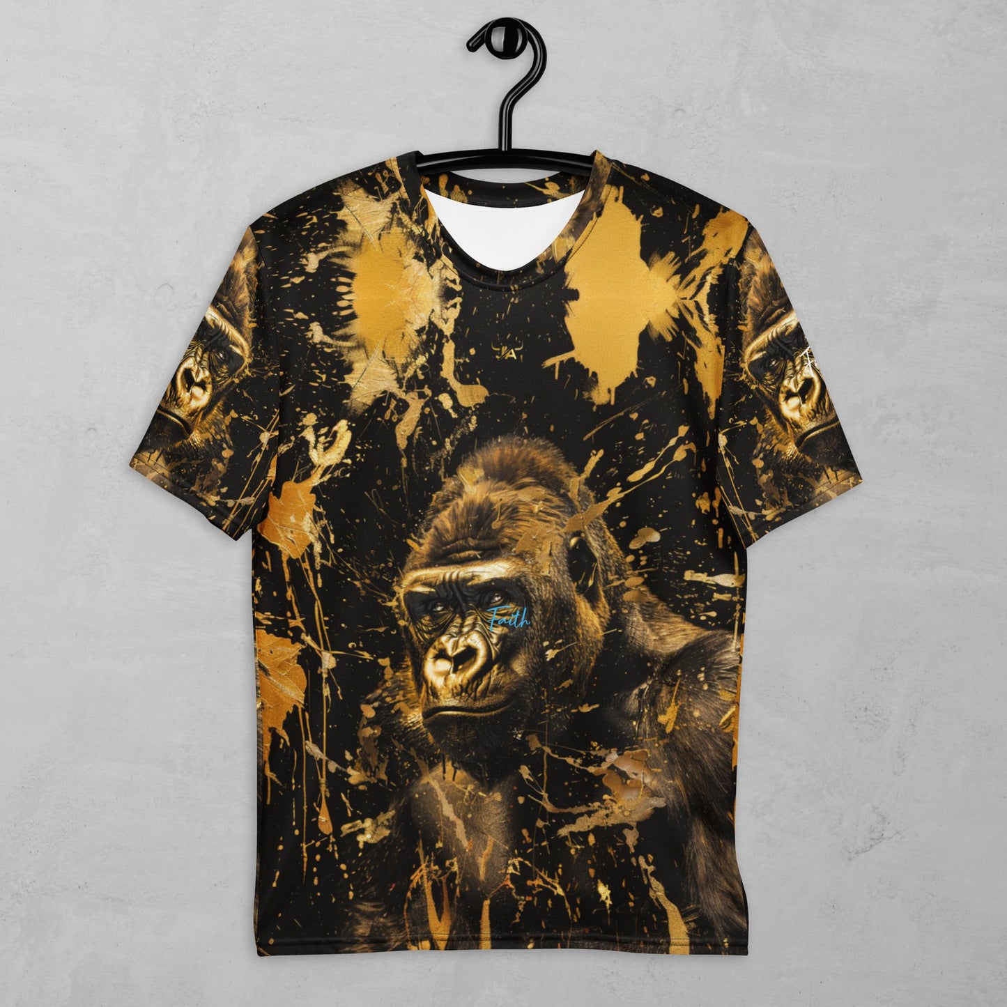 J.A Faith Gold Gorilla- Men's t-shirt