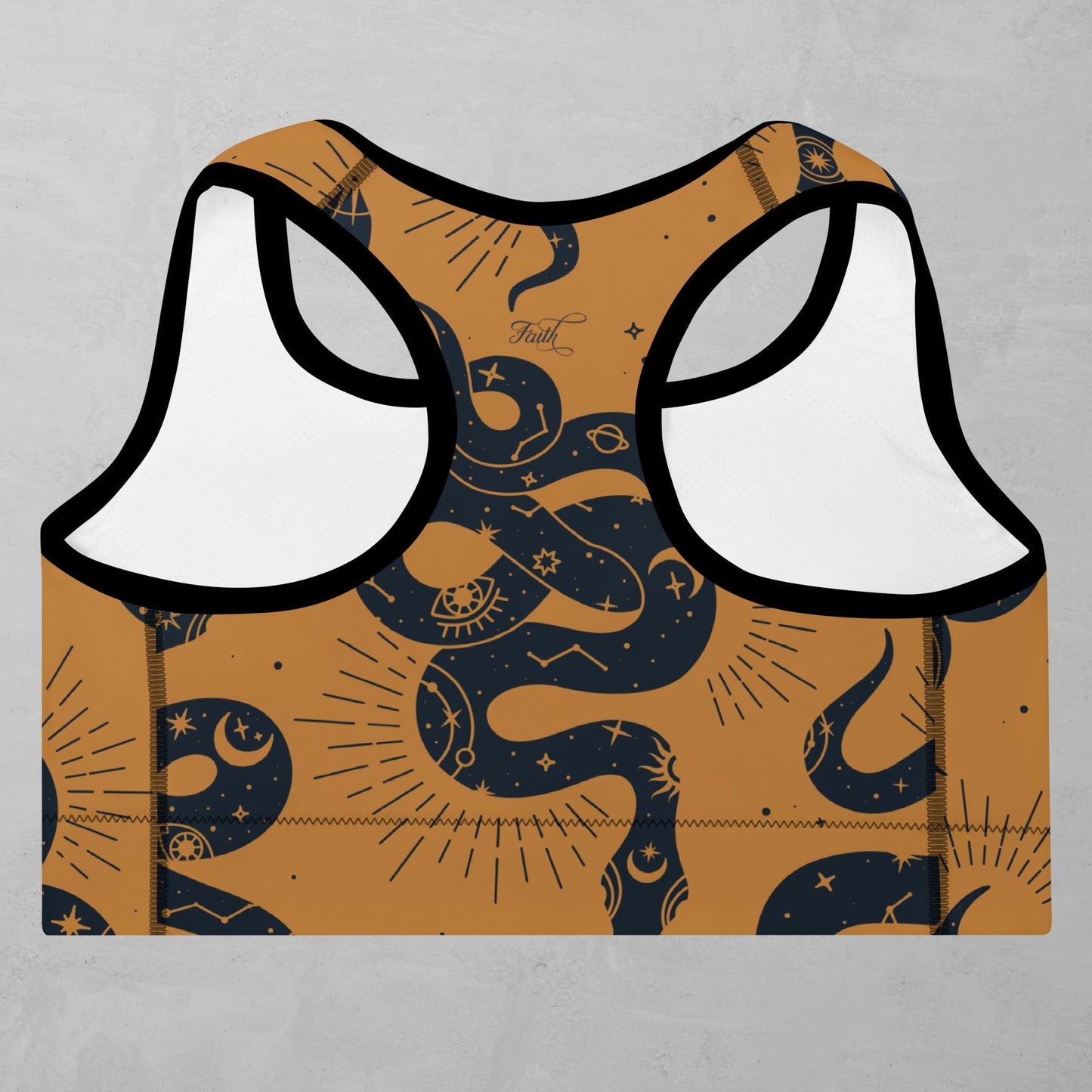 J.A Faith Snake Padded Sports Bra