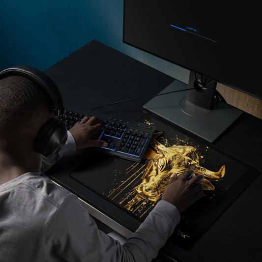 J.A Gold Bull Gaming mouse pad