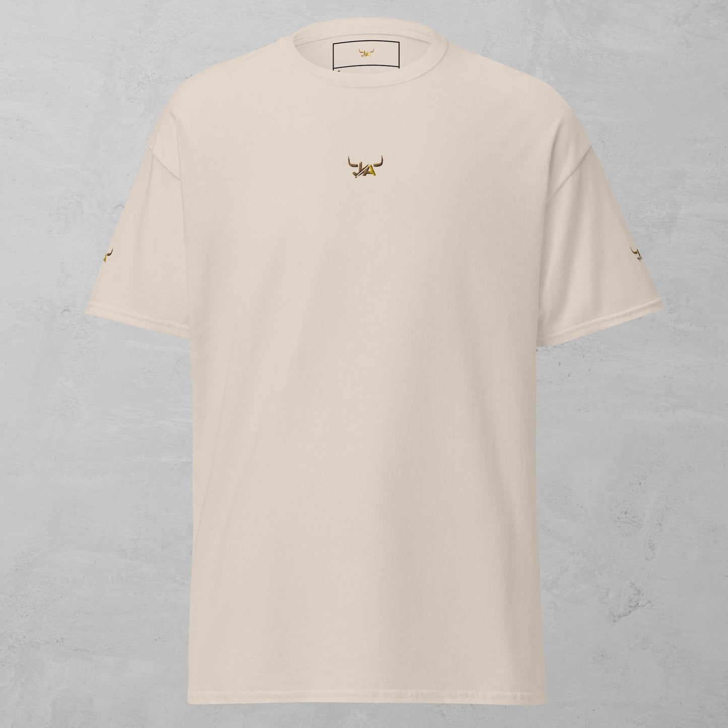 J.A Faith Gold Bull- Men's classic tee