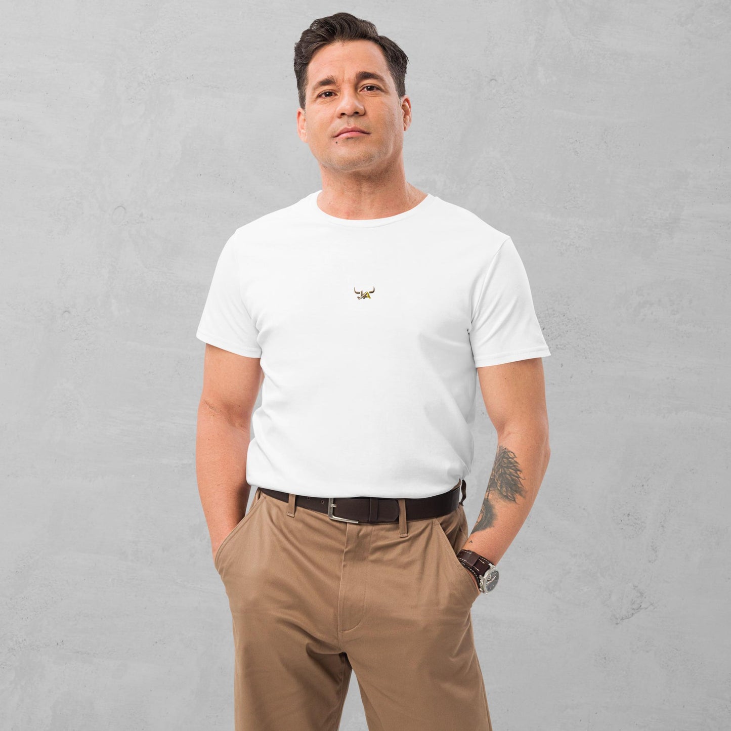 J.A Men's premium cotton t-shirt
