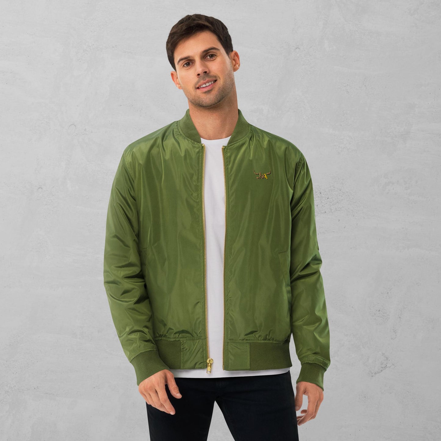 J.A Men's Premium recycled bomber jacket