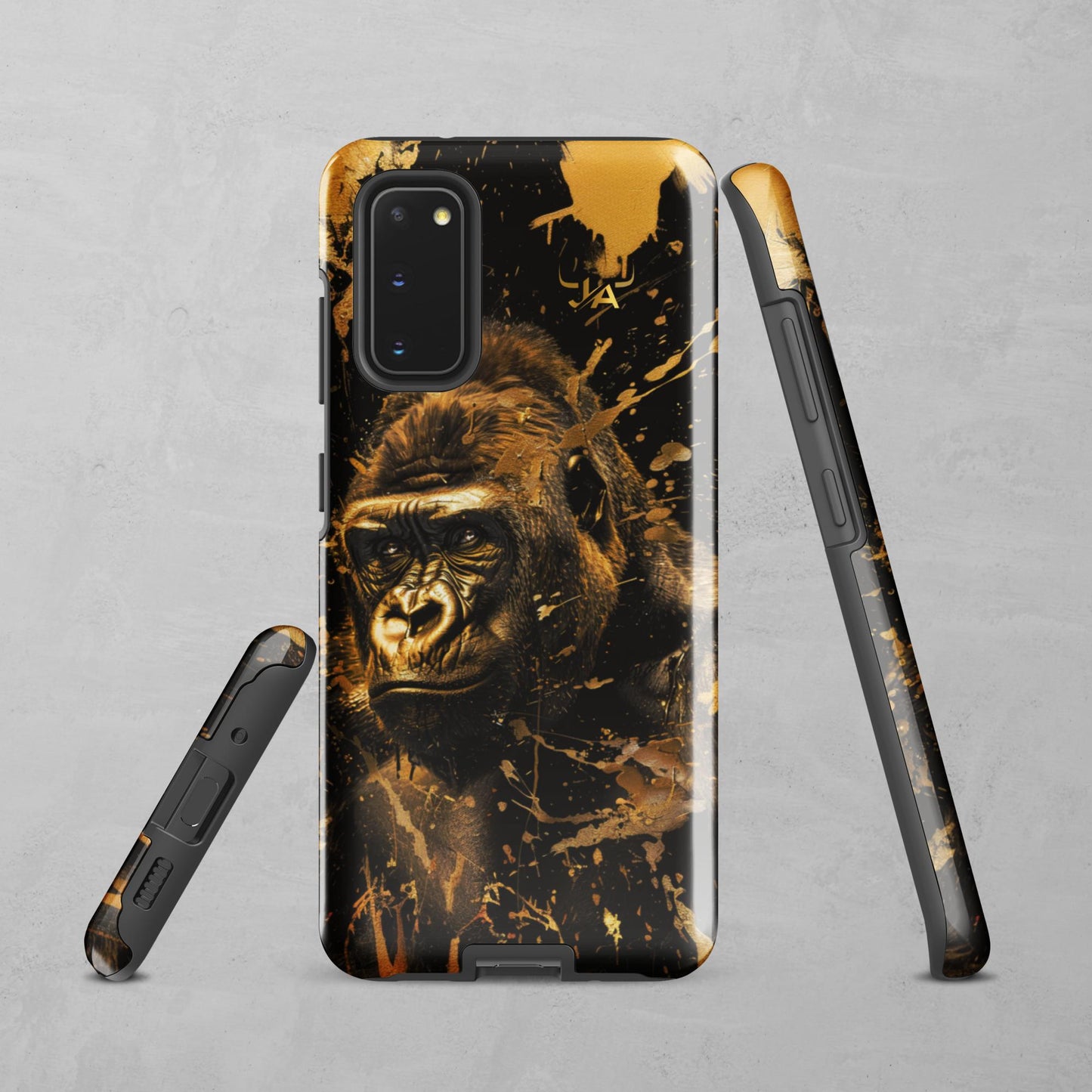 J.A Faith Gold Gorilla Tough case for Samsung®