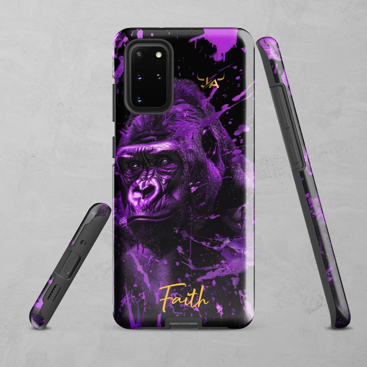 J.A Faith Purple Gorilla Tough case for Samsung®