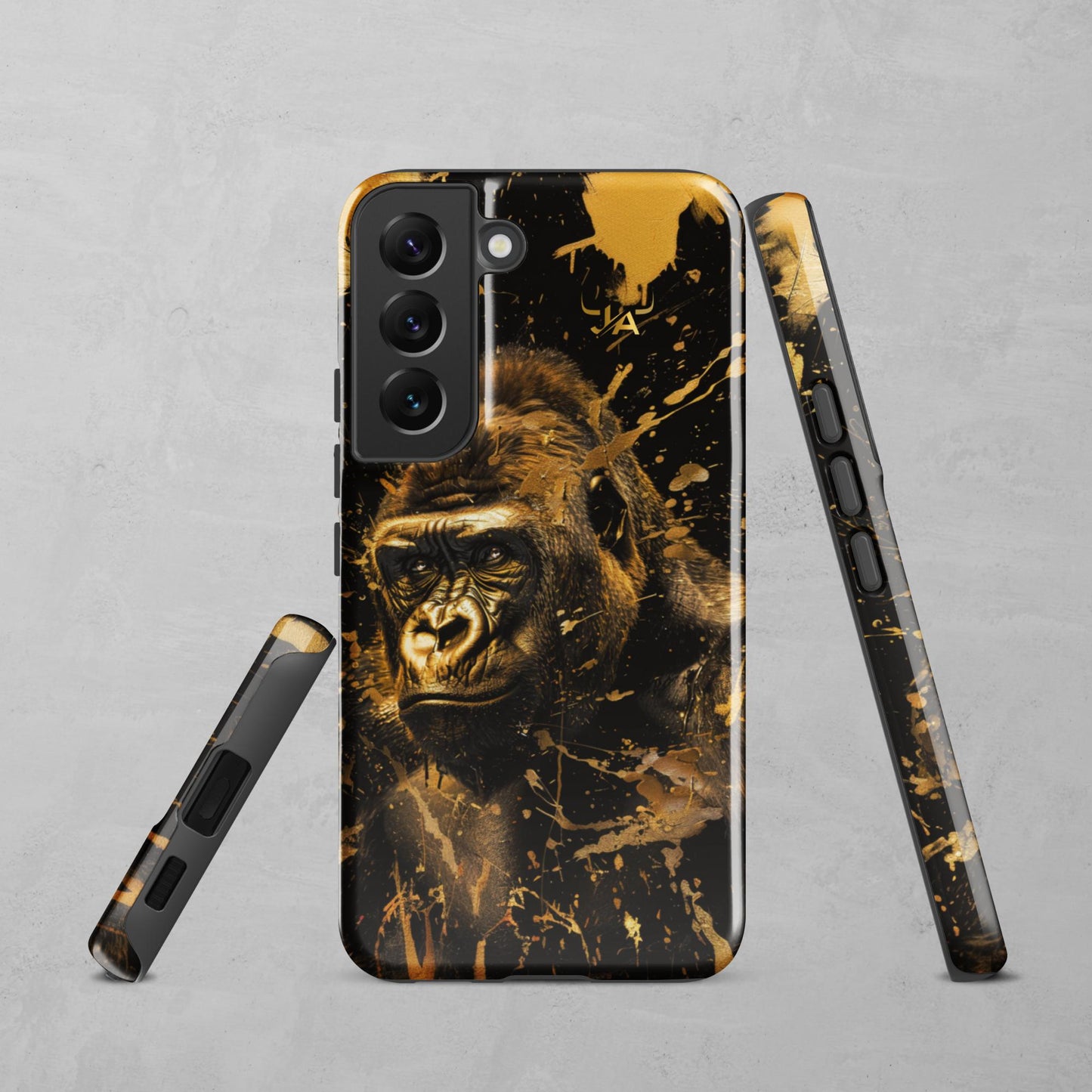 J.A Faith Gold Gorilla Tough case for Samsung®