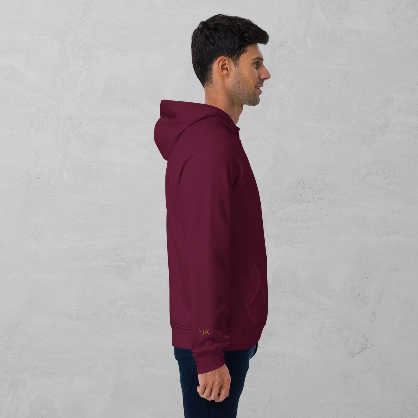 J.A Men's eco raglan hoodie