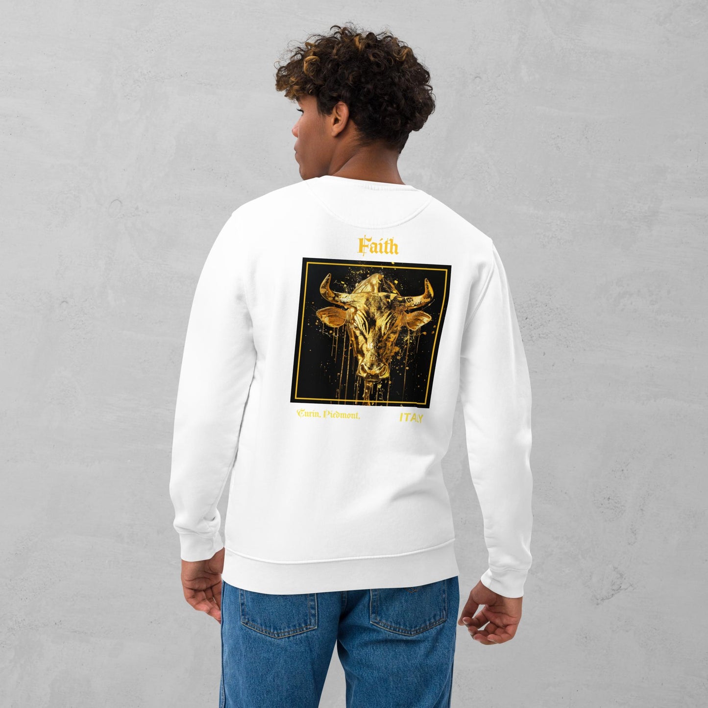 J.A Gold Bull Men-s eco sweatshirt