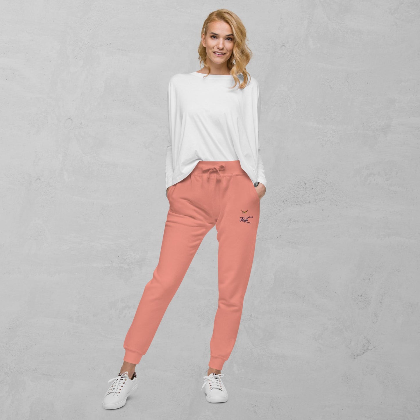 J.A Faith Women's  fleece sweatpants