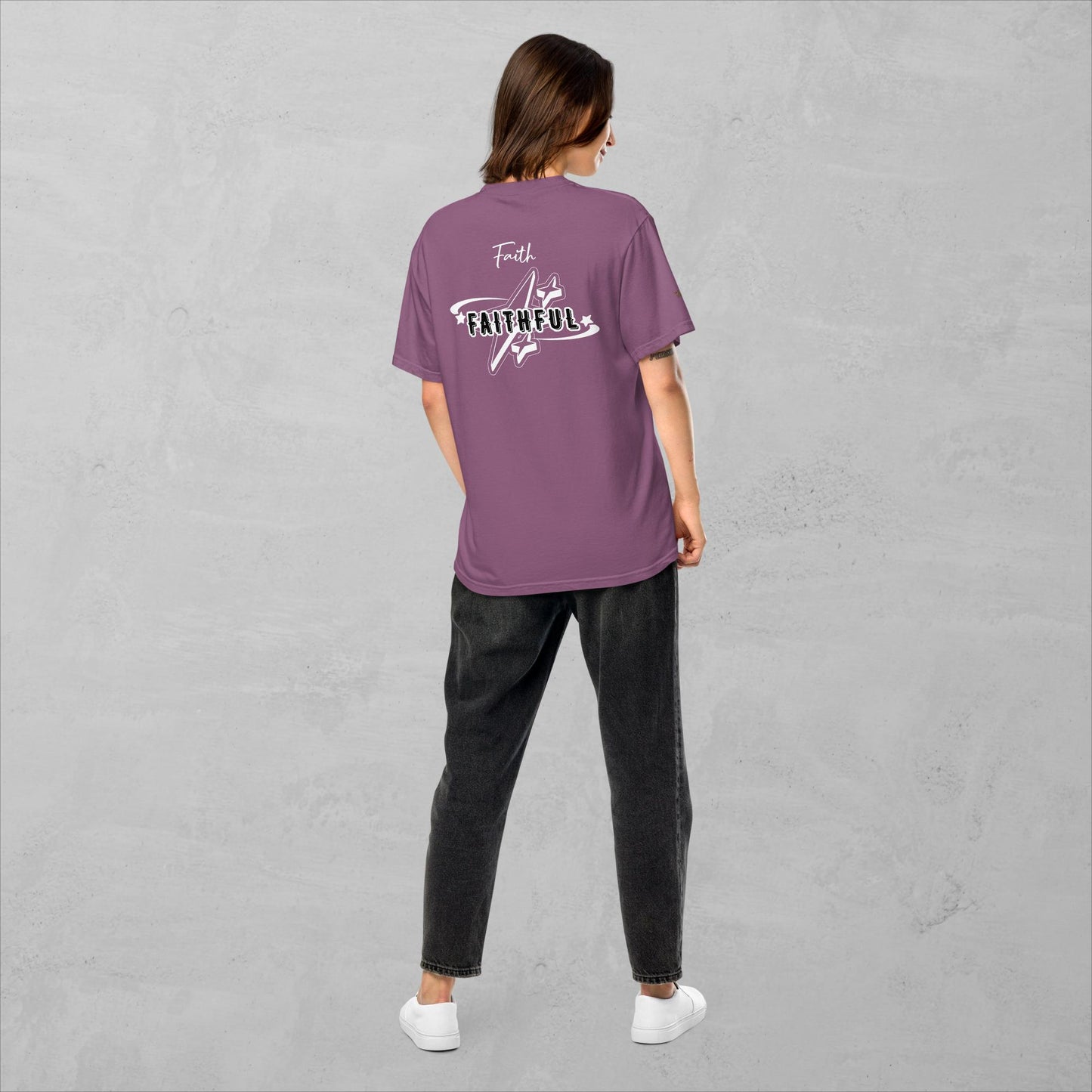 J.A Faith -Faithful- Women's heavyweight t-shirt