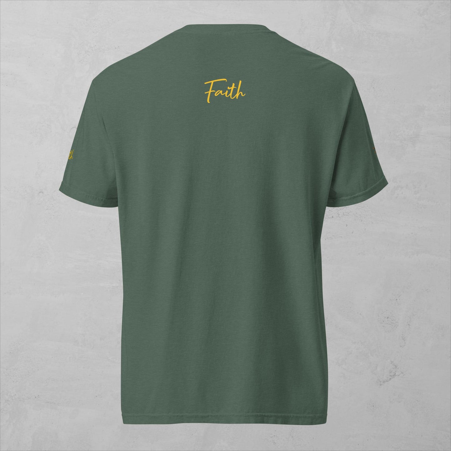 J.A Yellow Faith- Men's heavyweight t-shirt