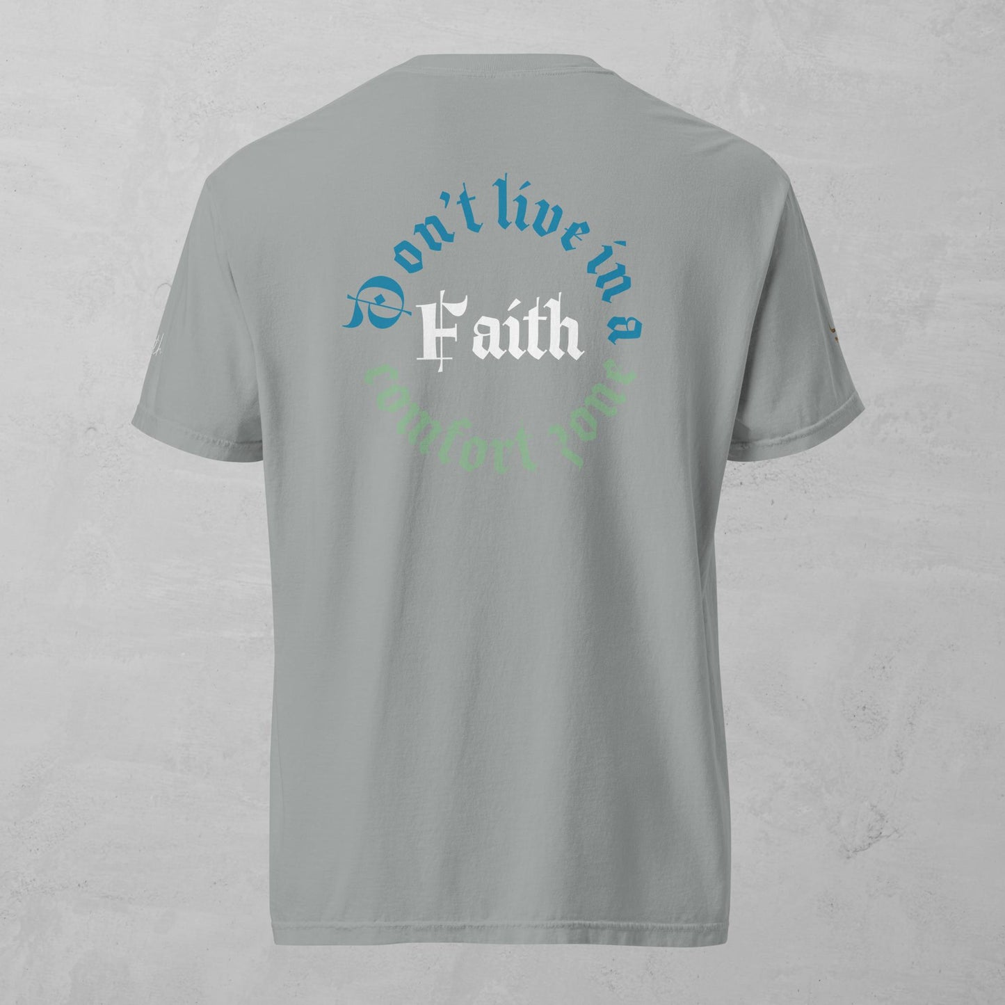 J.A Faith Comfort zone heavyweight t-shirt