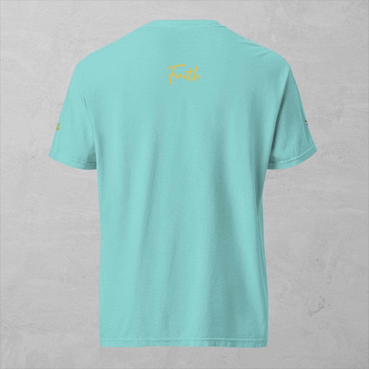 J.A Yellow Faith- Men's heavyweight t-shirt