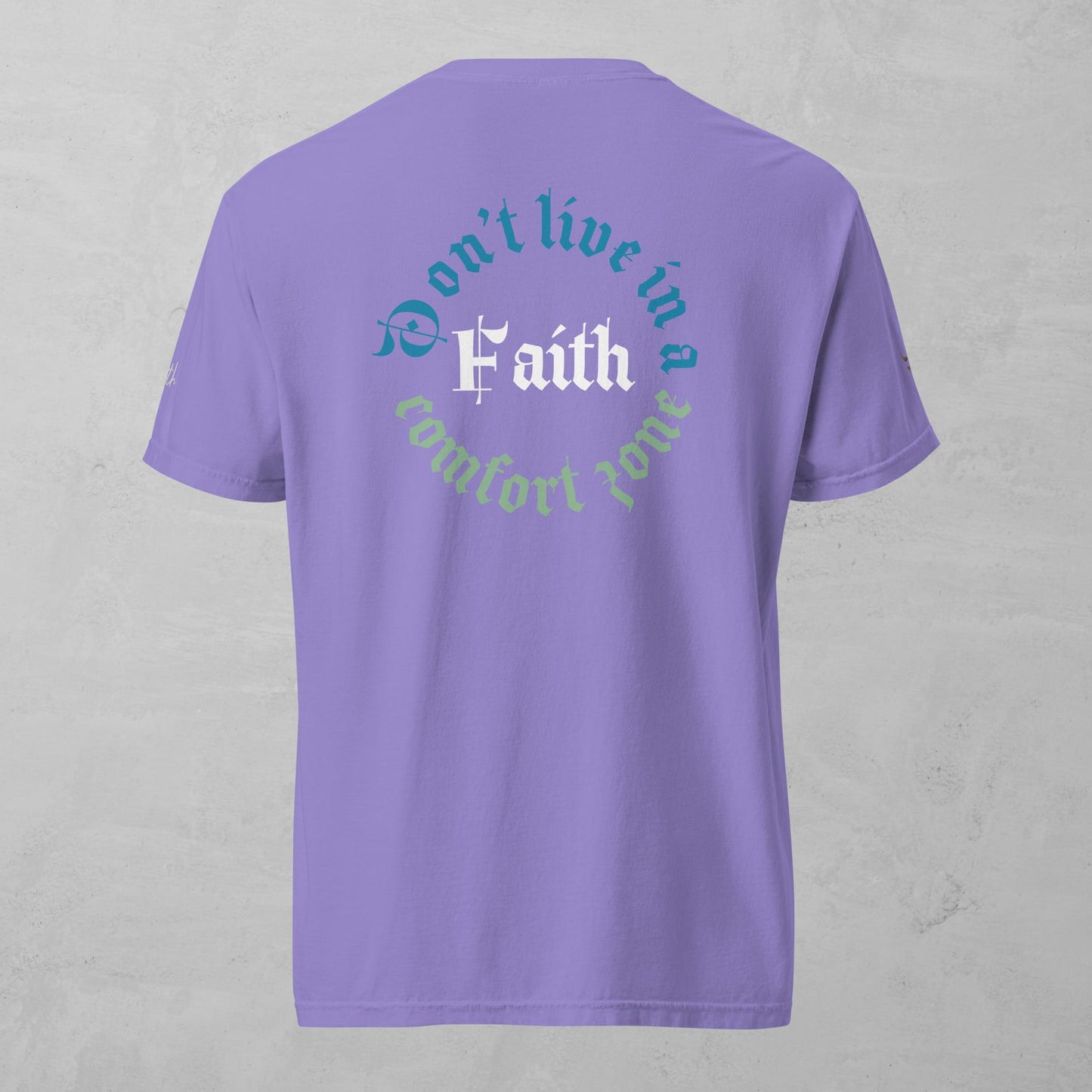 J.A Faith Comfort zone heavyweight t-shirt