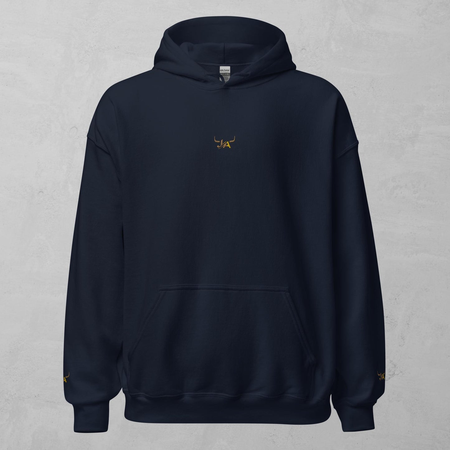 J.A Faith Gold Bull Unisex Hoodie