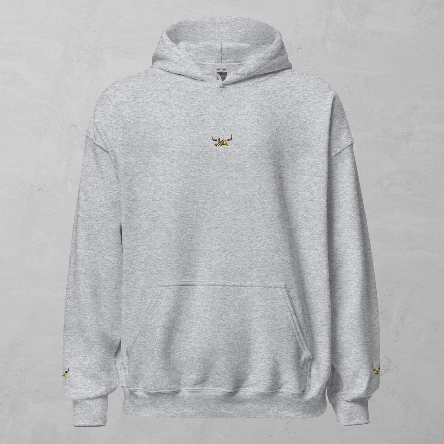 J.A Faith Gold Bull Unisex Hoodie