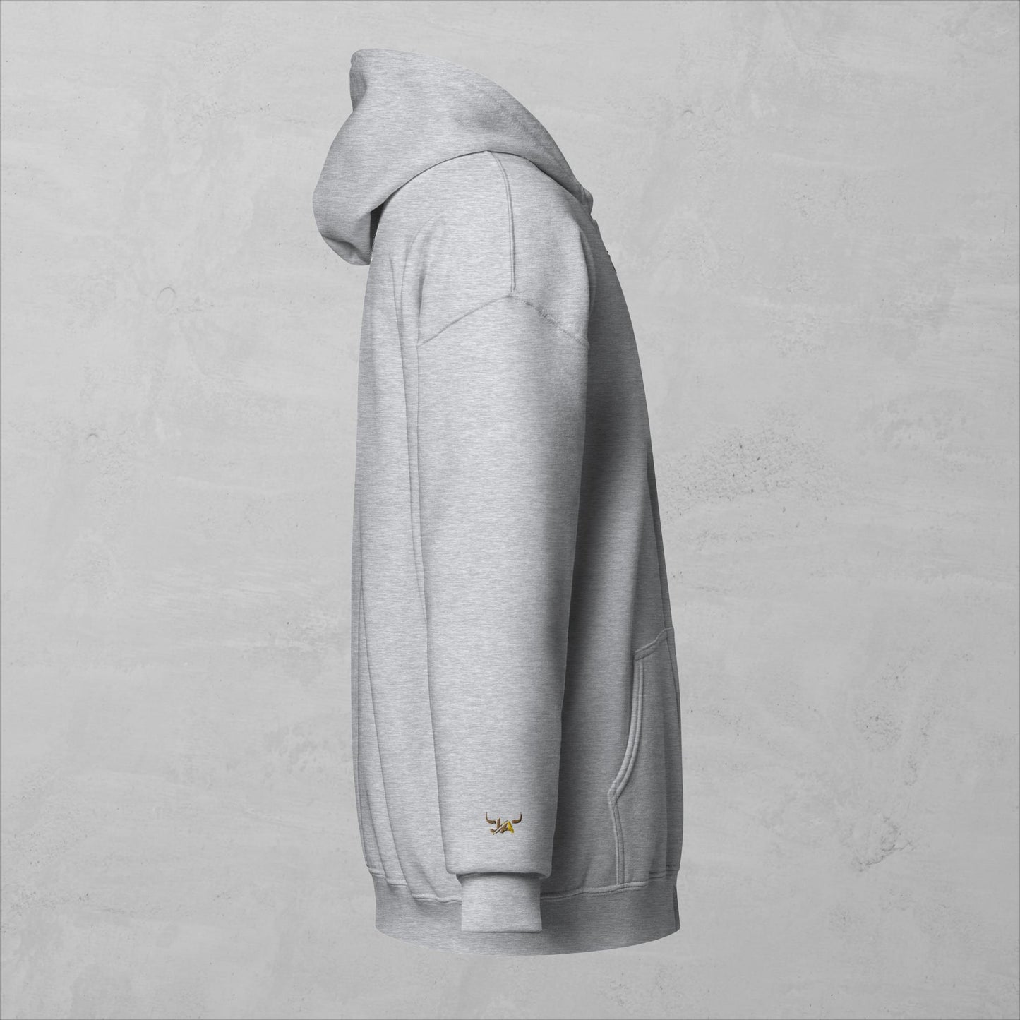 J.A Faith heavy blend zip hoodie