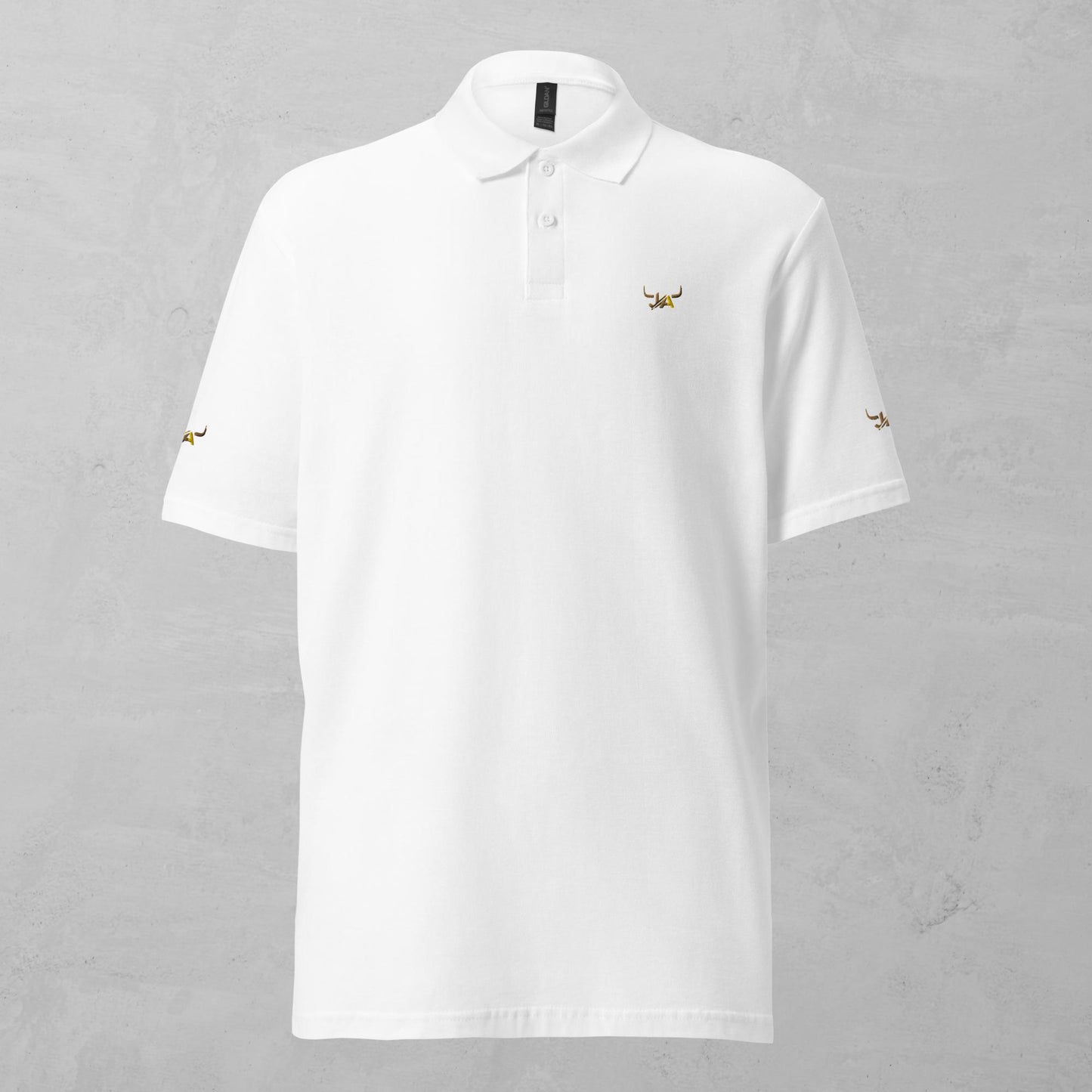 J.A Unisex pique polo shirt